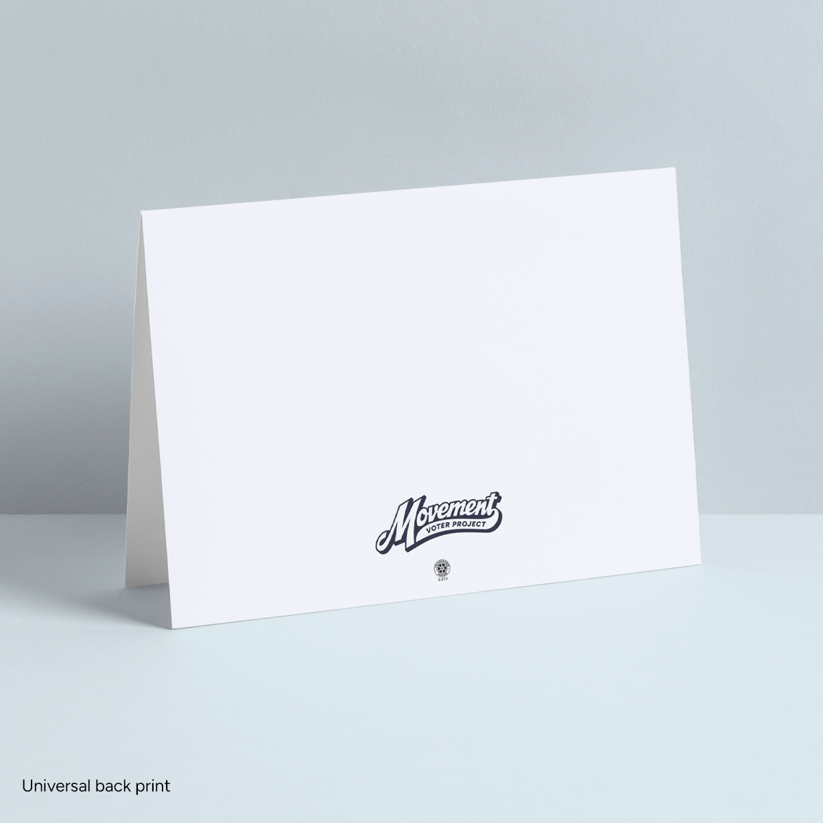 Thank-You Foldable Card 50-Packs (5x7")