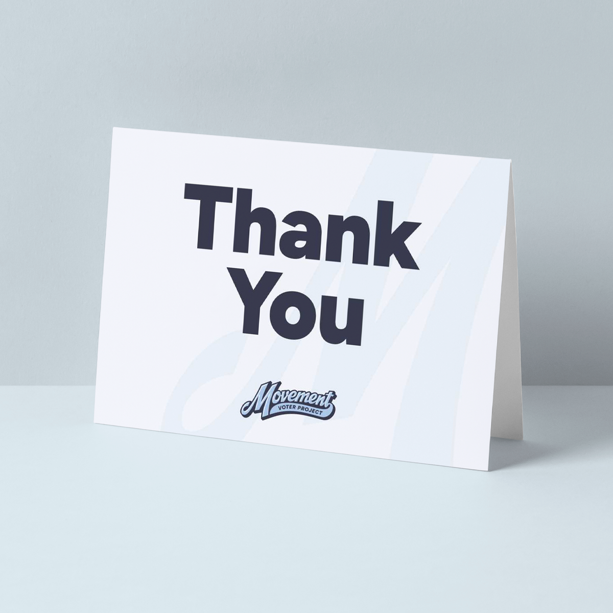 Thank-You Foldable Card 50-Packs (5x7")