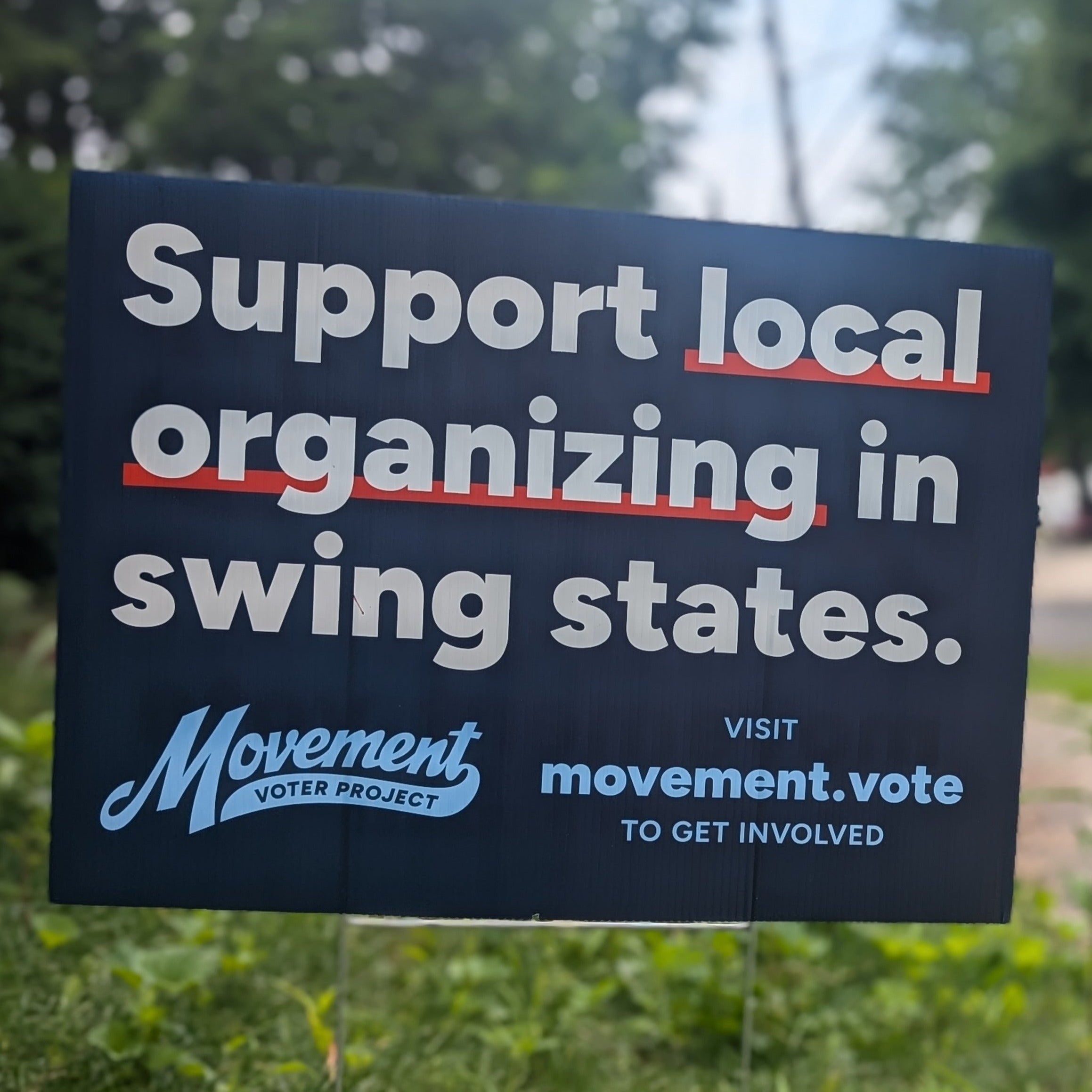 Yard Signs – Swag Portal | Movement Voter Project