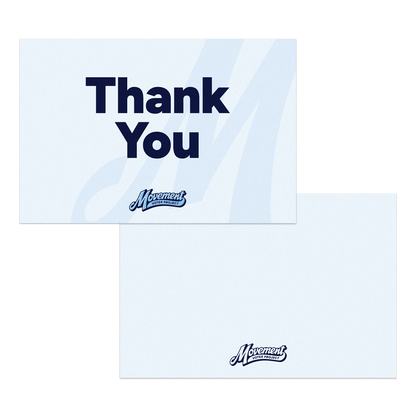 Thank-You Card 50-Packs  (4x6")